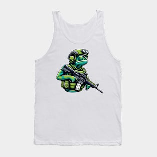 Tactical Cameleon Mastery Tee: Where Style Meets Stealth Tank Top